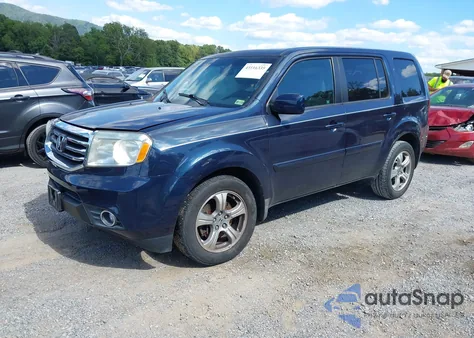 2012 Honda Pilot Ex-L from USA, damaged, VIN 5FNYF4H53CB037350